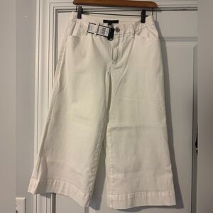 BCBGMaxAzria White Culottes